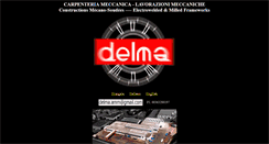 Desktop Screenshot of delma-srl.it