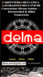 Mobile Screenshot of delma-srl.it